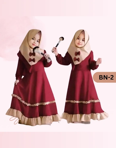 কাস্টমাইজড বেবি বোরকা BN-2