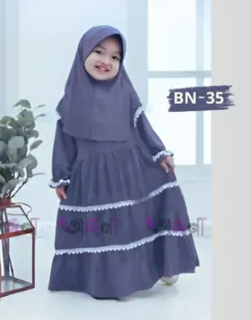 কাস্টমাইজড বেবি বোরকা BN-35